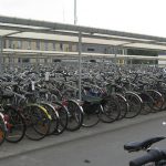 Mon vélo dans le train en Belgique