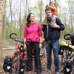 Au coin de la roue, une famille à vélo autour du monde