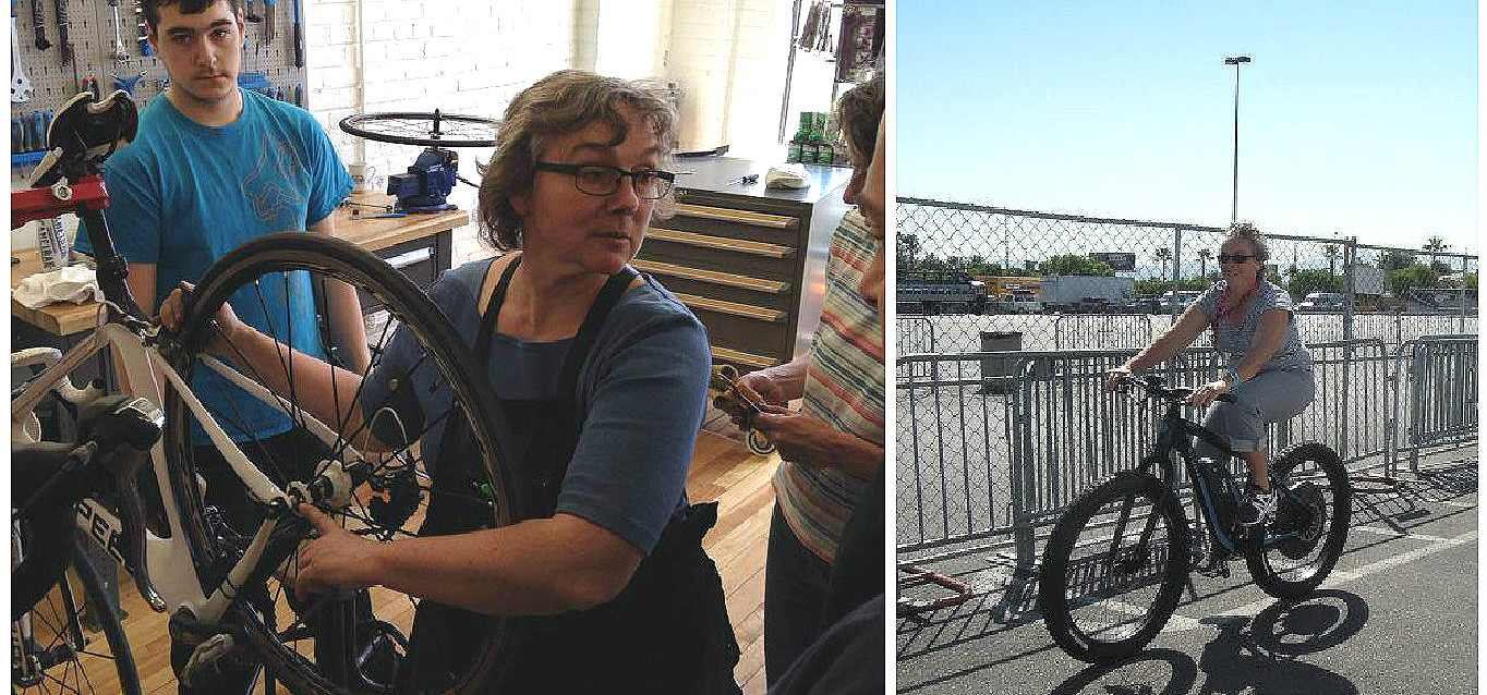 Denise Belzile: passionnée de mécanique vélo