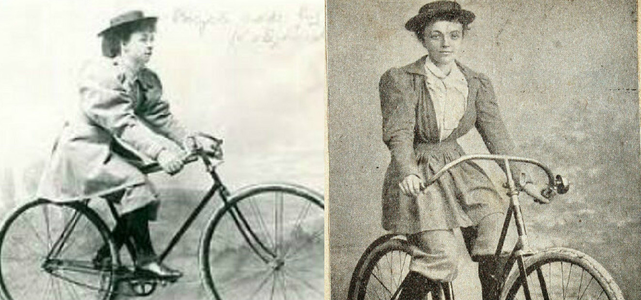 Histoire du vélo au féminin: portrait de Tessie Reynolds
