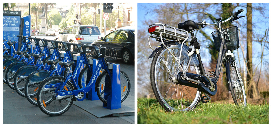 Le vélo en libre service à assistance électrique, c’est pout bientôt! Et avec une batterie portative offrant jusqu'à 10 km d’autonomie!