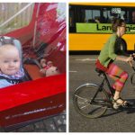 Transporter bébé à vélo, même un nouveau né, c'est possible. À Copenhague, de nombreux parents circulent à vélo avec leurs enfants. De quoi vous inspirer!