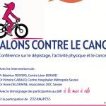 Conférence « Pédalons contre le cancer ! »