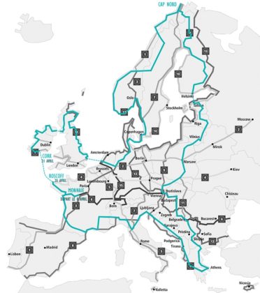 Tour d'Europe en vélo couché