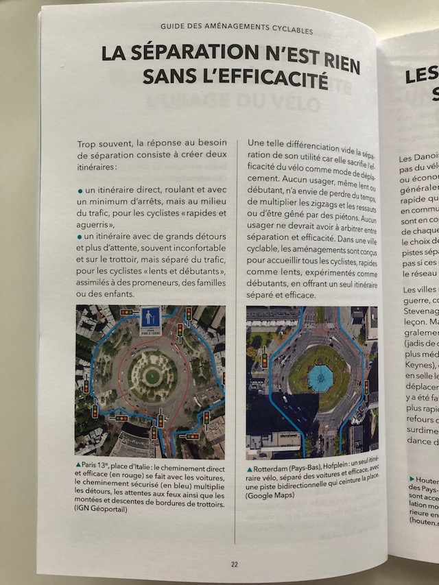 Guide des aménagements cyclables de Paris en Selle